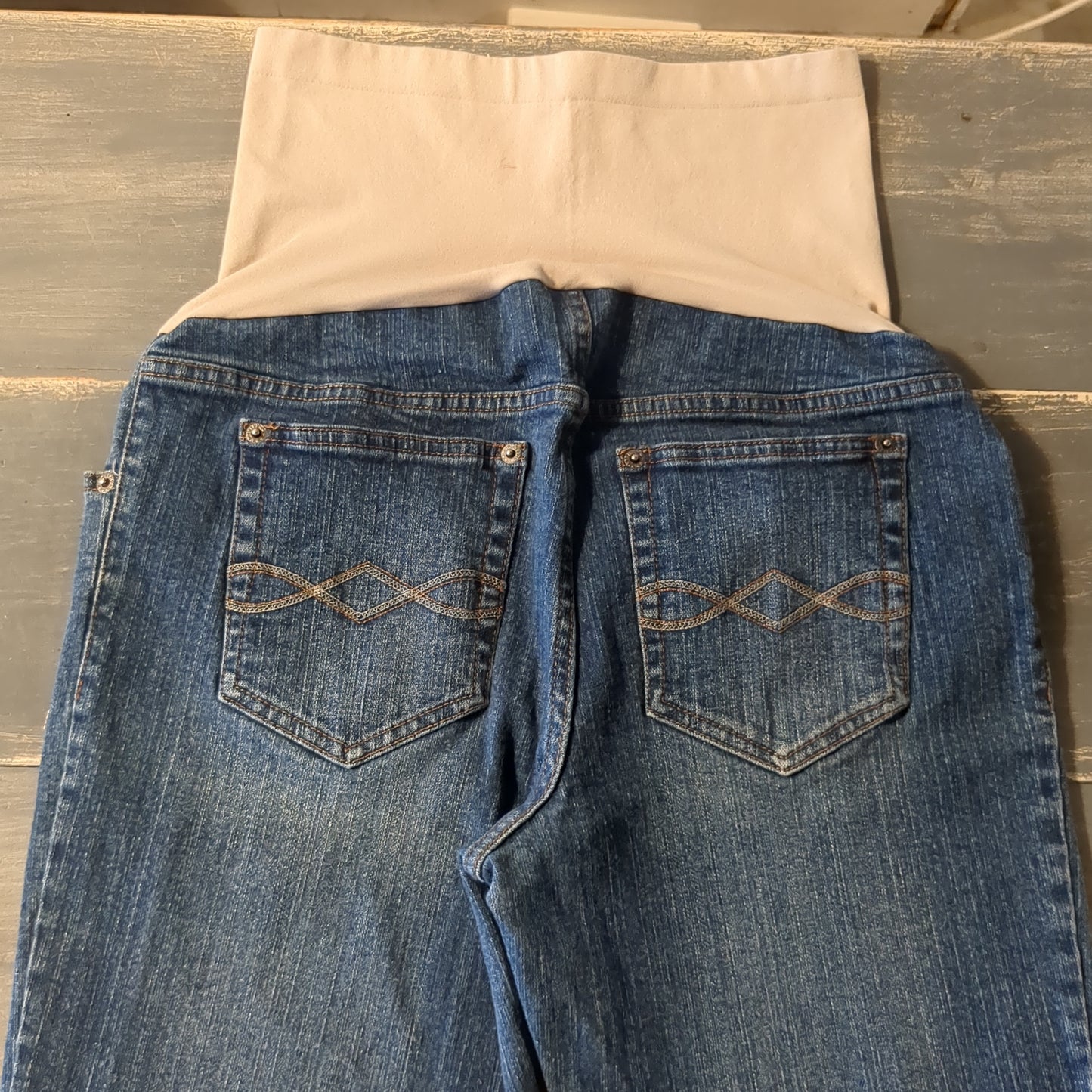 Full panel 26" bootcut jeans, Medium wash