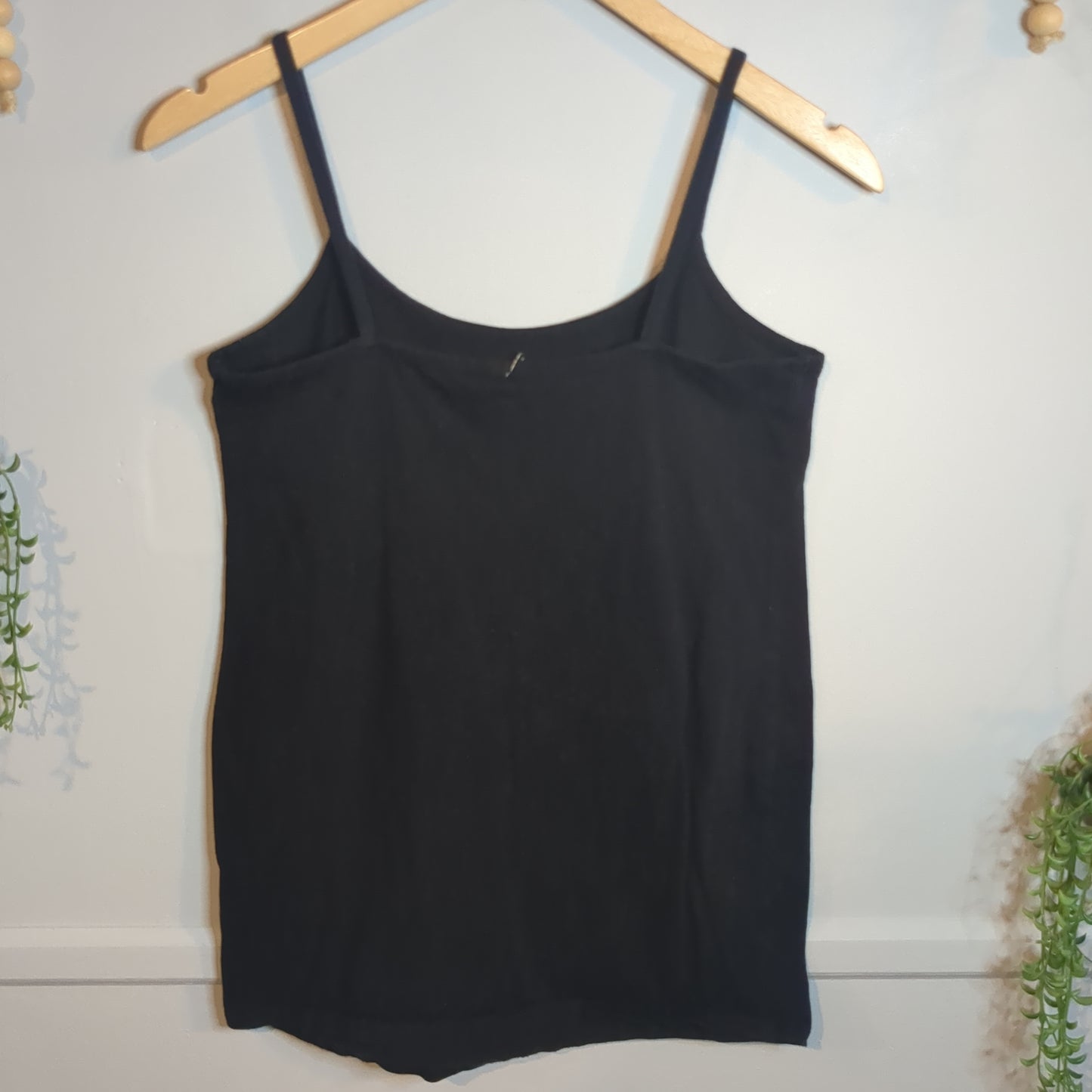 Basic strappy cotton cami, Multi