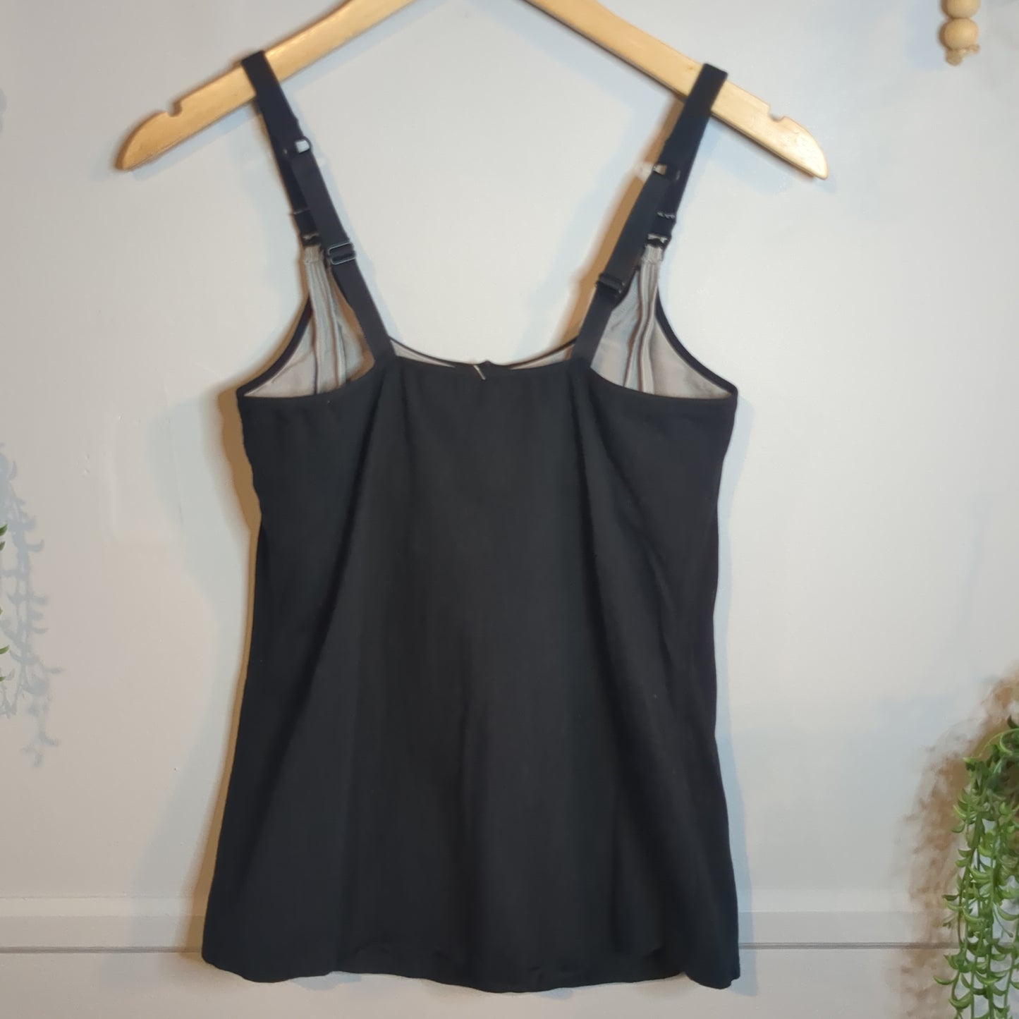 Button front shelf bra cotton nursing cami, Multi -NF