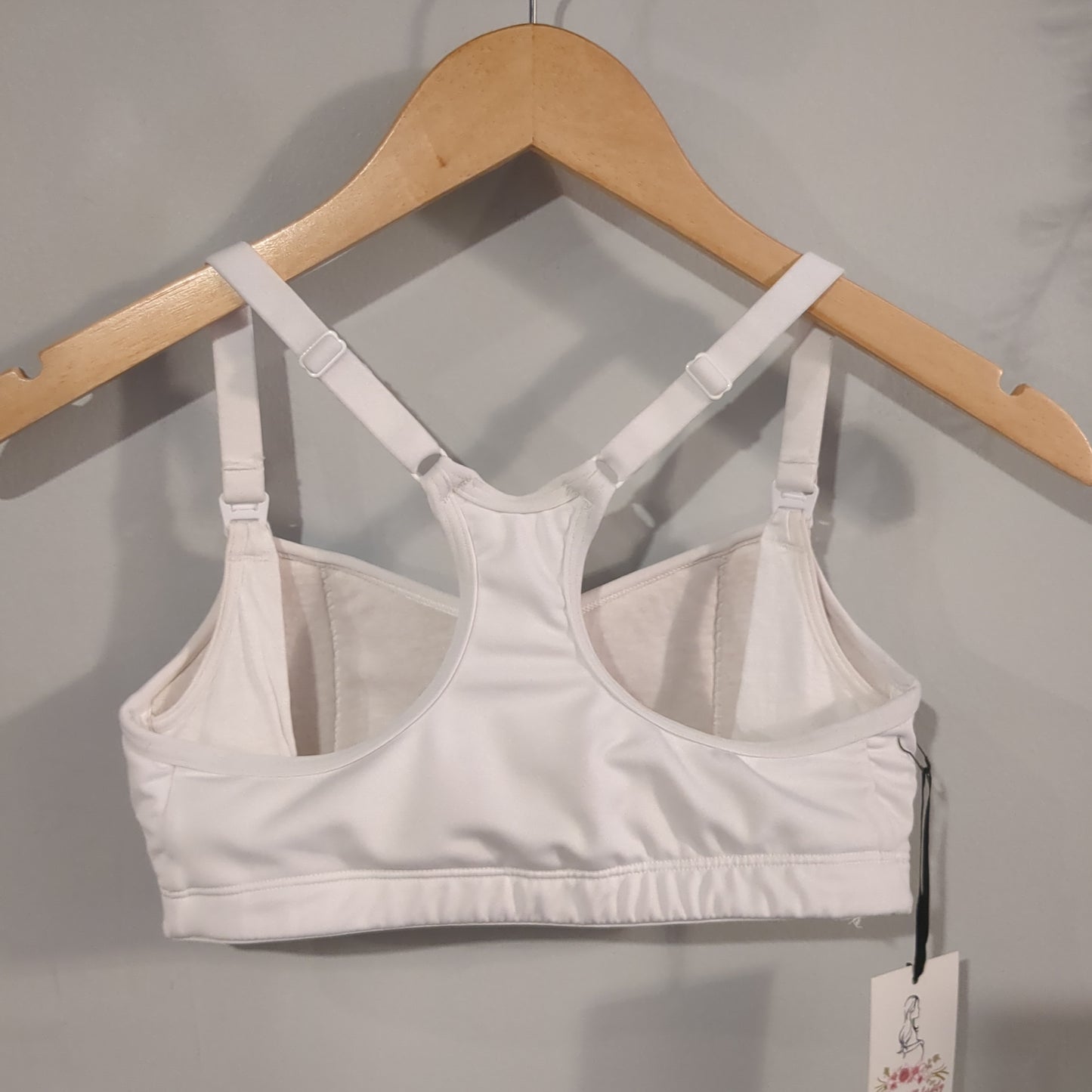 Clasp strap active racerback nursing bra, Multi