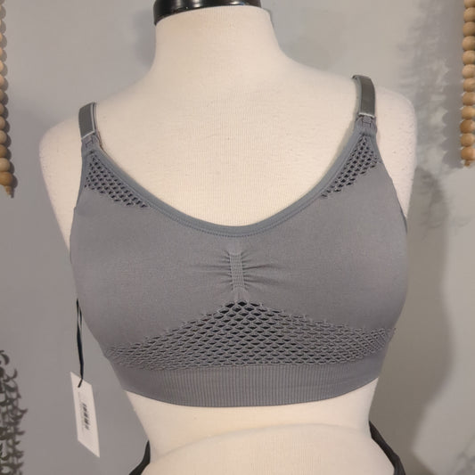 Clasp strap active nursing bra, Multi