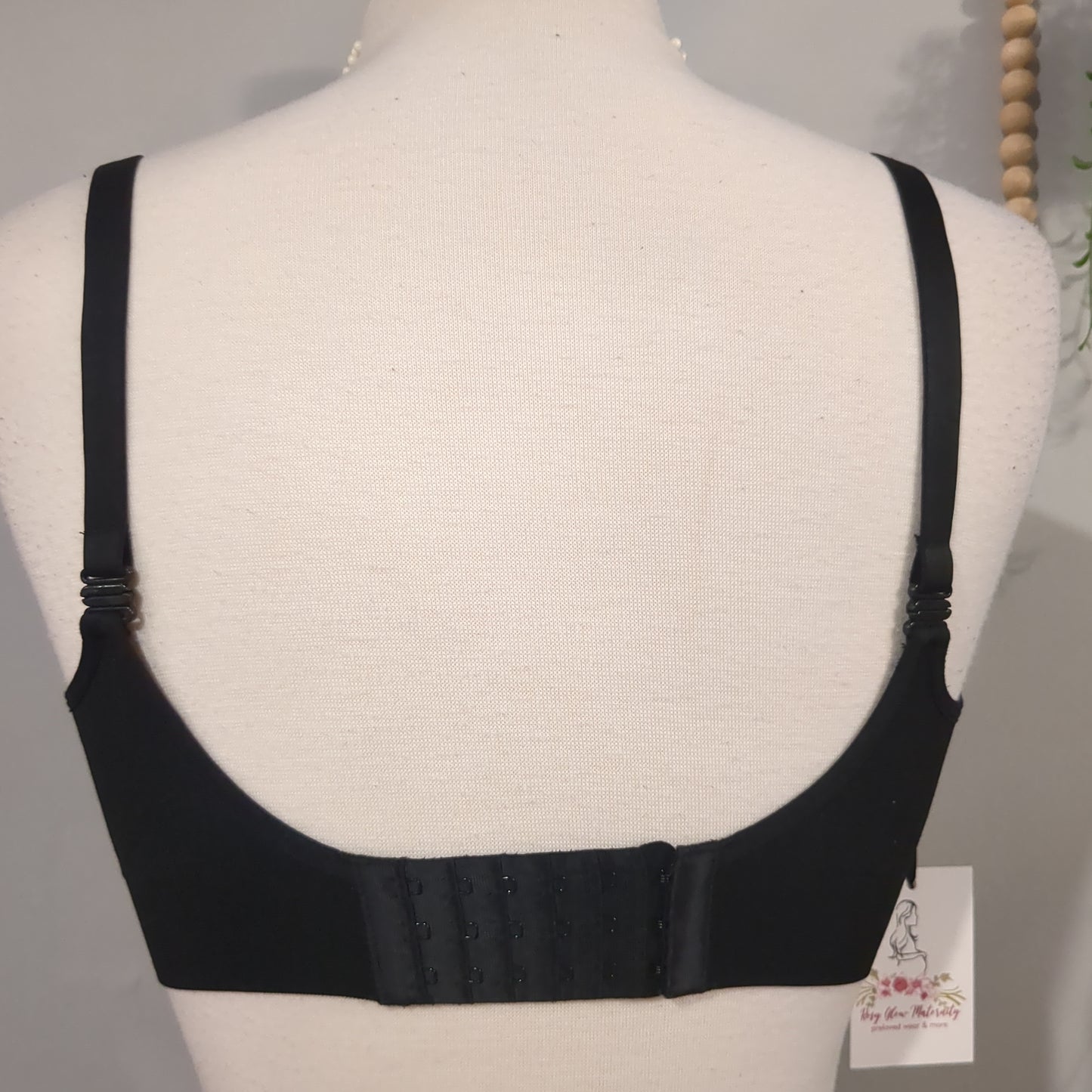 Clasp strap lightly lined stretchy nursing bra, Multi