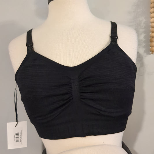 Dual layer clasp strap nursing + pumping bra, Multi