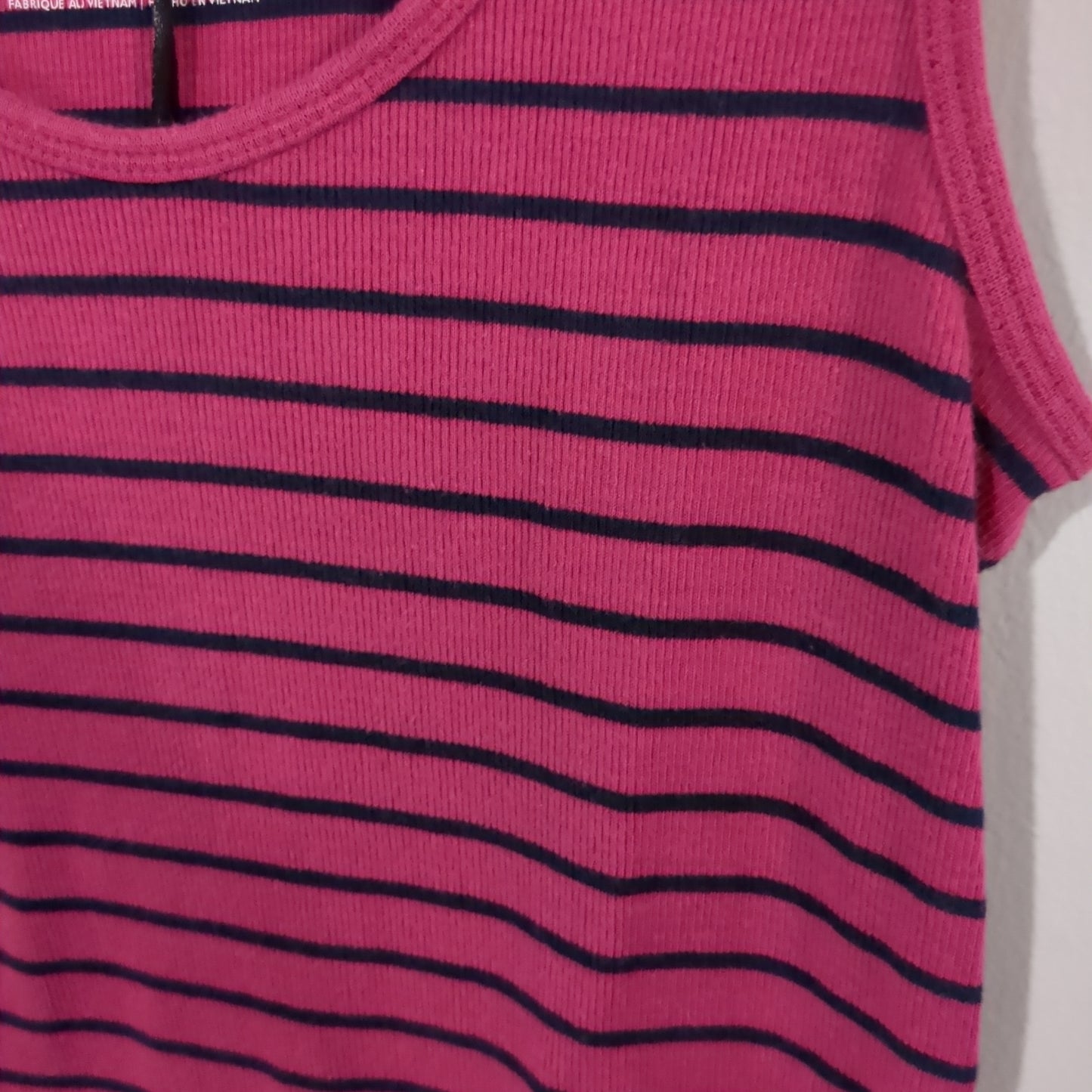 Classic ribbed knit scoop neck tank, Multi