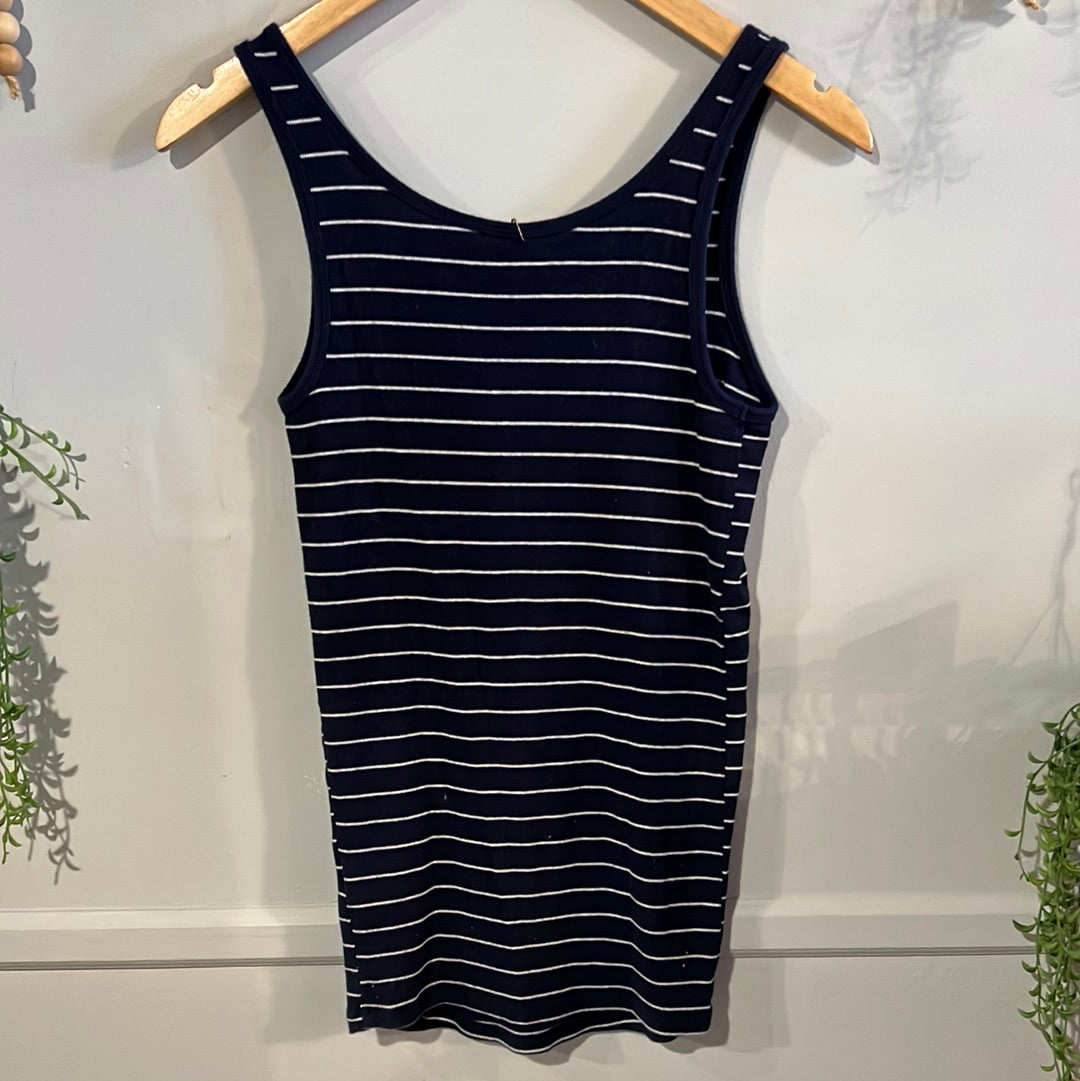 Classic ribbed knit scoop neck tank, Multi