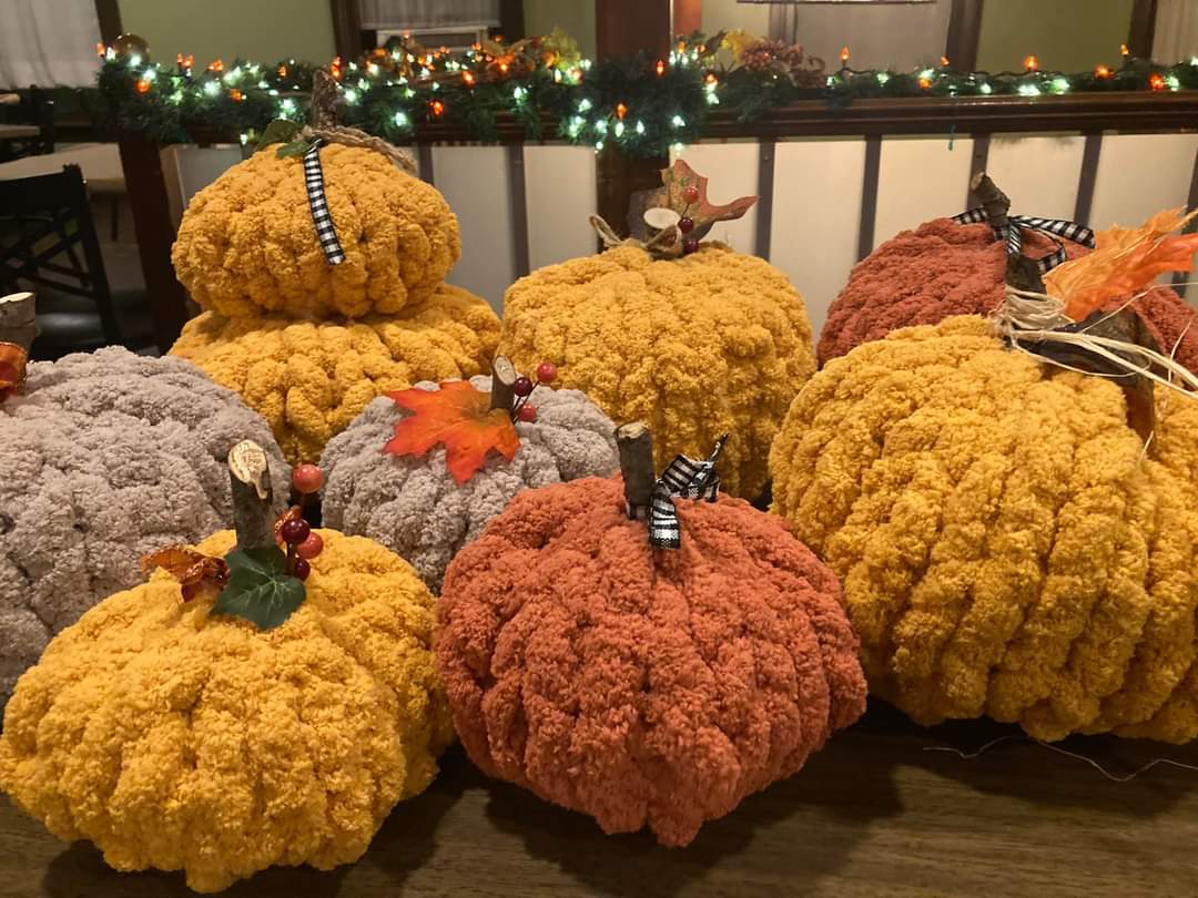 Chunky Knit Pumpkin DIY Workshop - Make & Take!