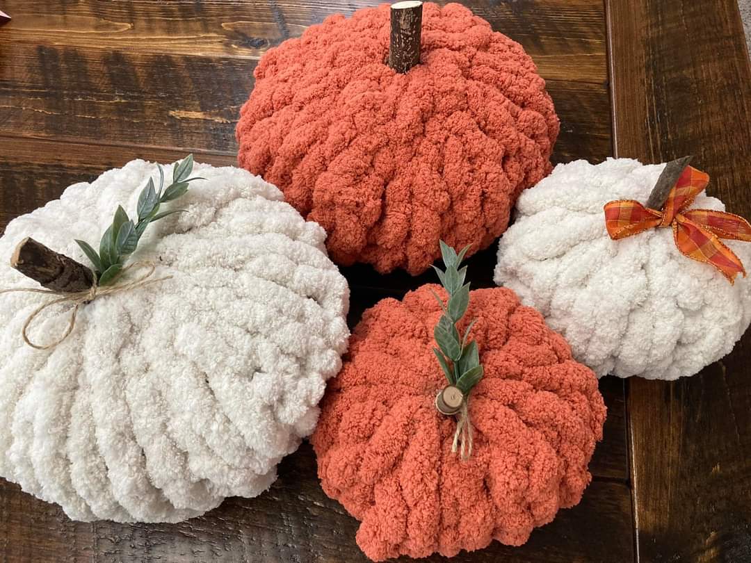 Chunky Knit Pumpkin DIY Workshop - Make & Take!
