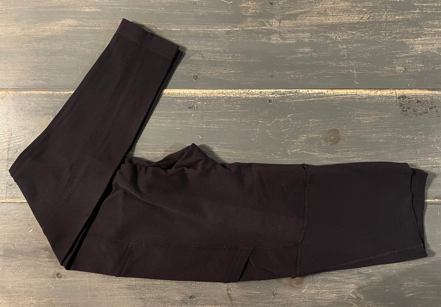 Active full panel 24" pocket leggings, Black