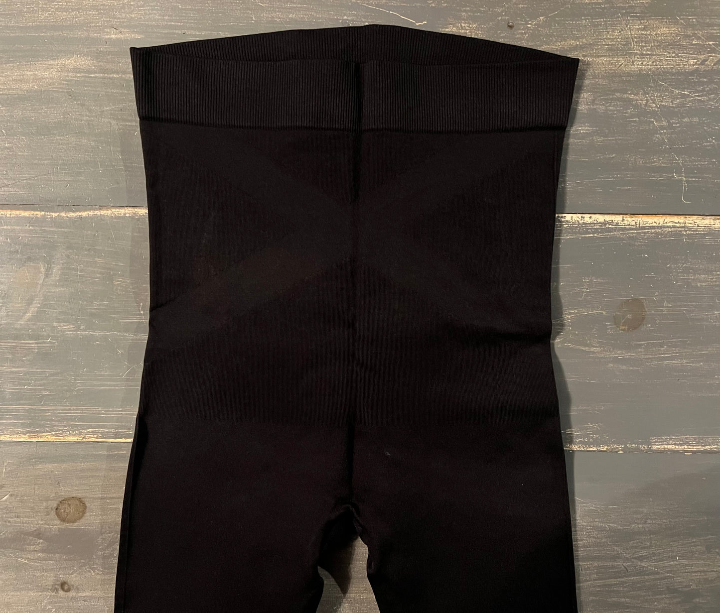 Compression full panel 21" cropped leggings, Black