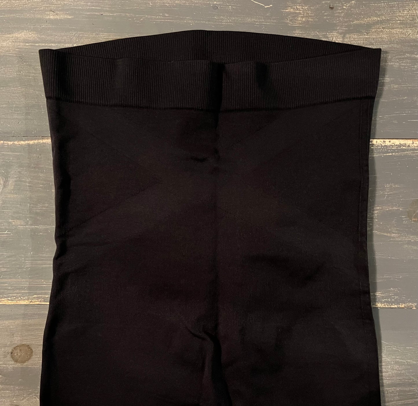 Compression full panel 21" cropped leggings, Black