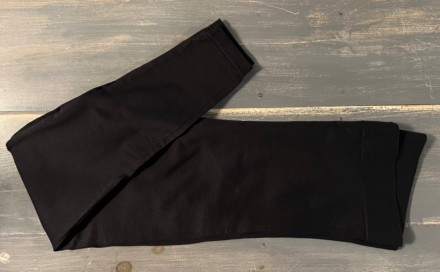 Compression full panel 21" cropped leggings, Black