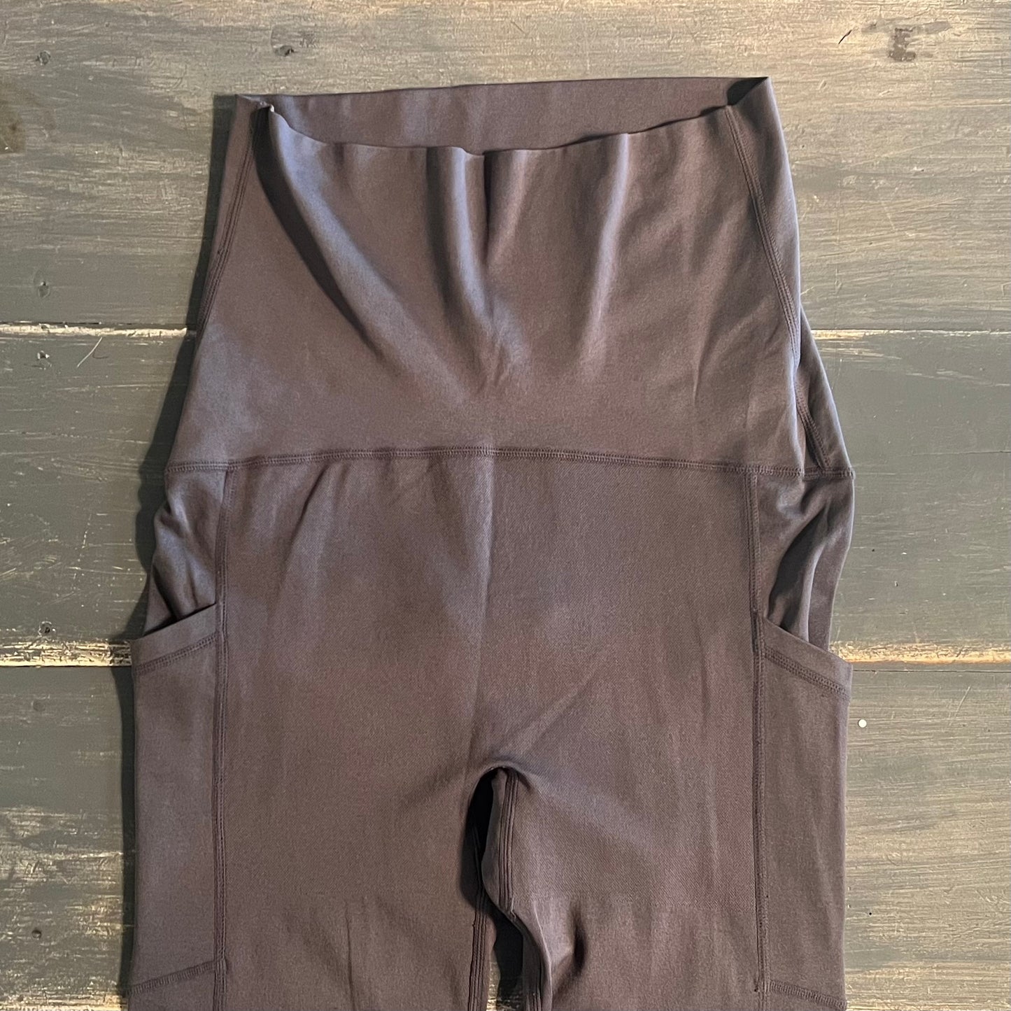 Active full panel 25" cropped leggings w/ pockets, Light grey