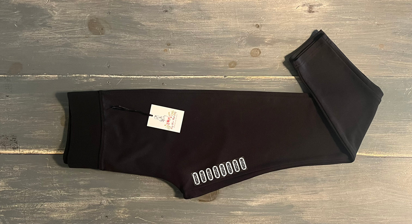 Essential under-belly 26" leggings, Black