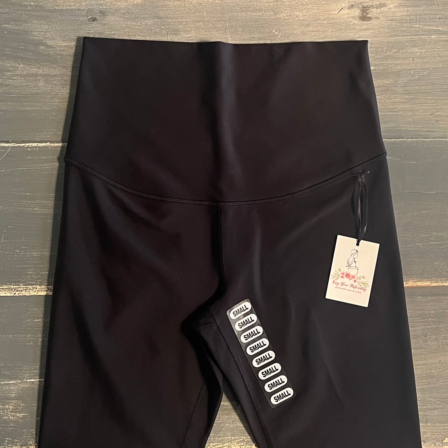 Active full panel 21" cropped leggings, Black