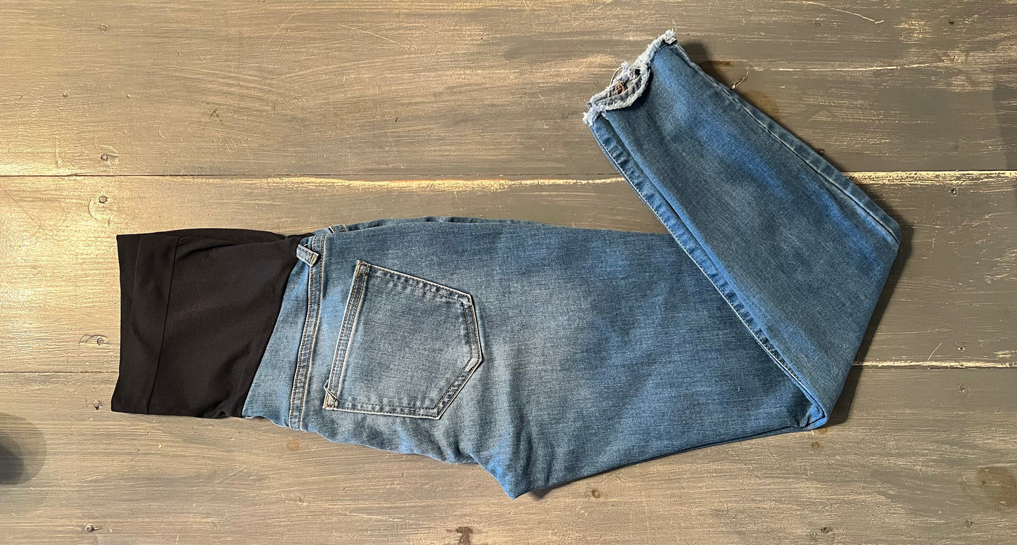 Full panel 26” skinny jeans, Medium wash