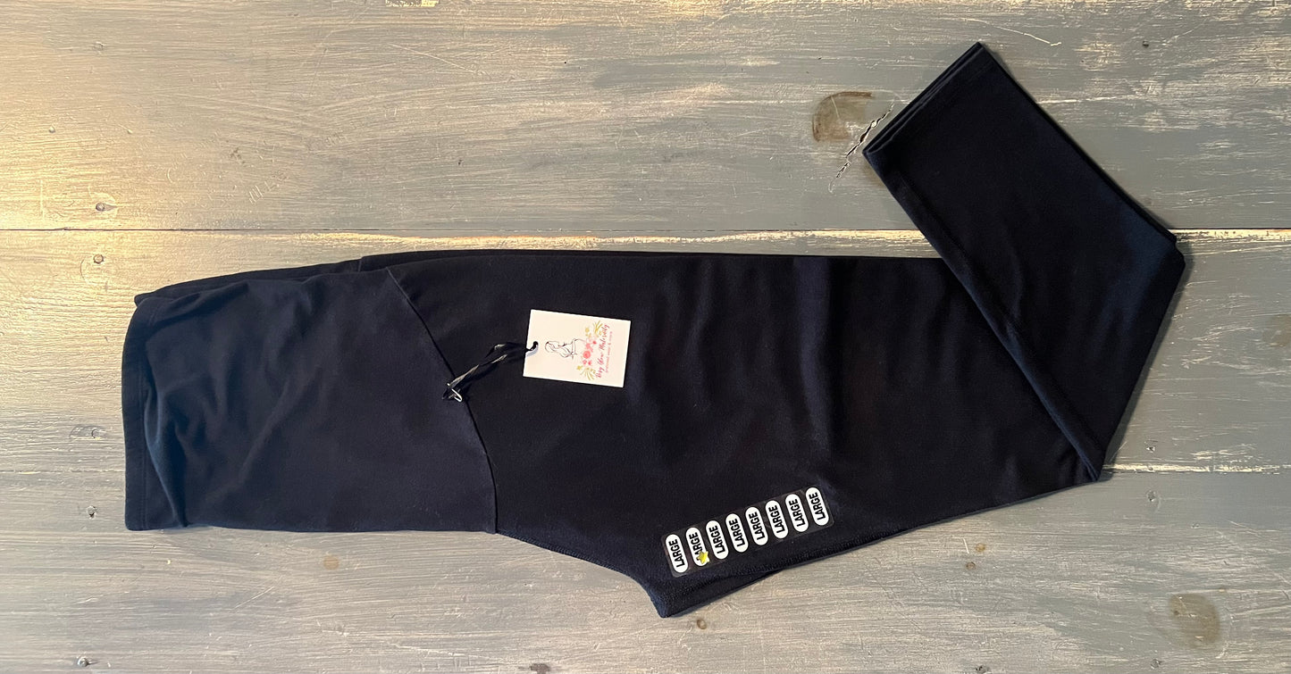 Full panel 26" classic leggings, Black