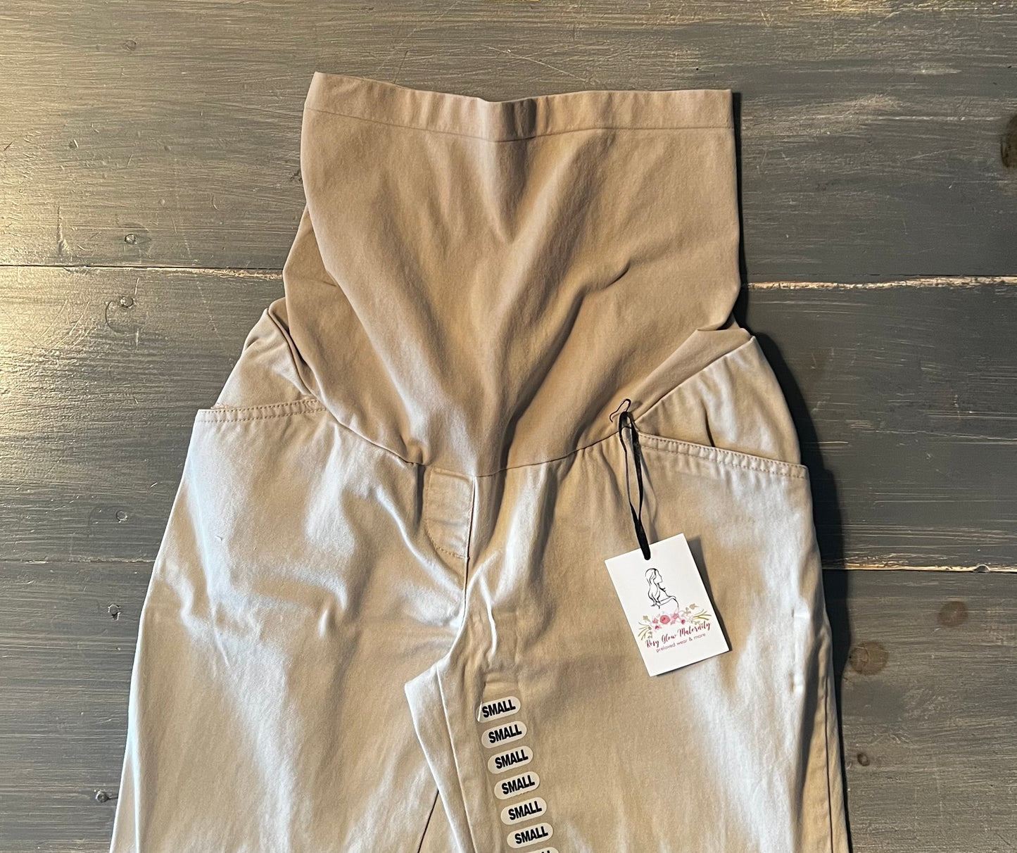 Full panel 29" straight leg pocket trousers, Sand