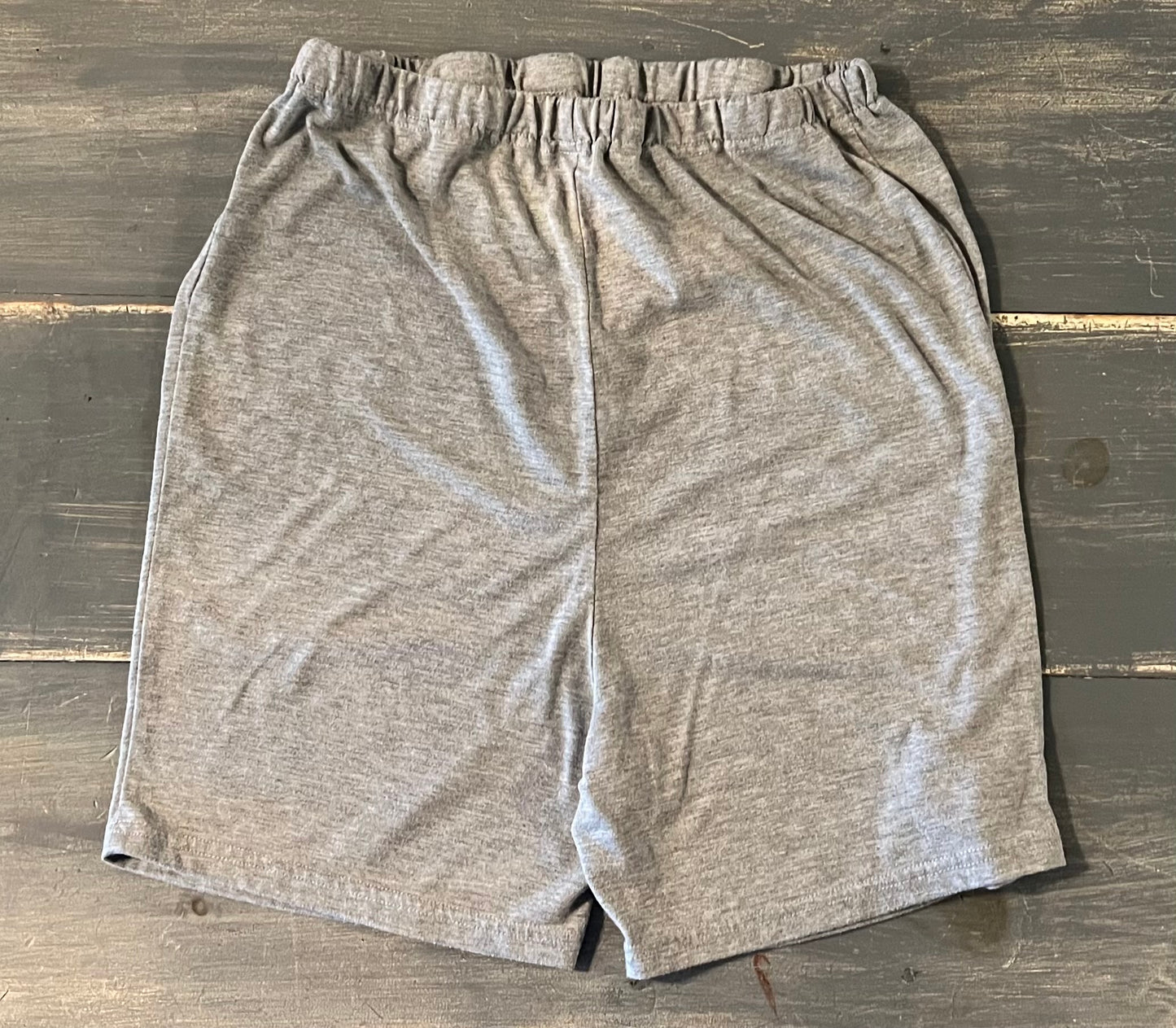 Adjustable seamless full panel 4.5" lounge shorts, Grey