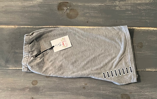 Adjustable seamless full panel 4.5" lounge shorts, Grey