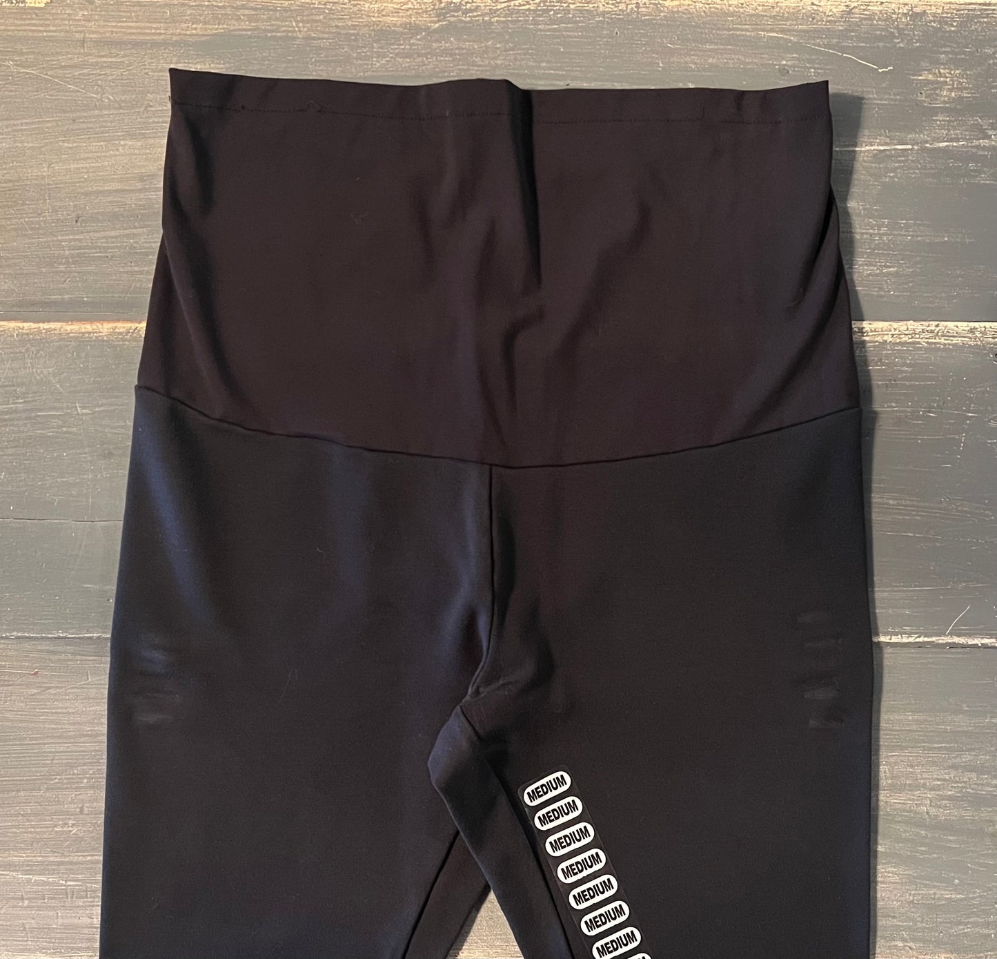 Active full panel 24" cropped leggings, Black