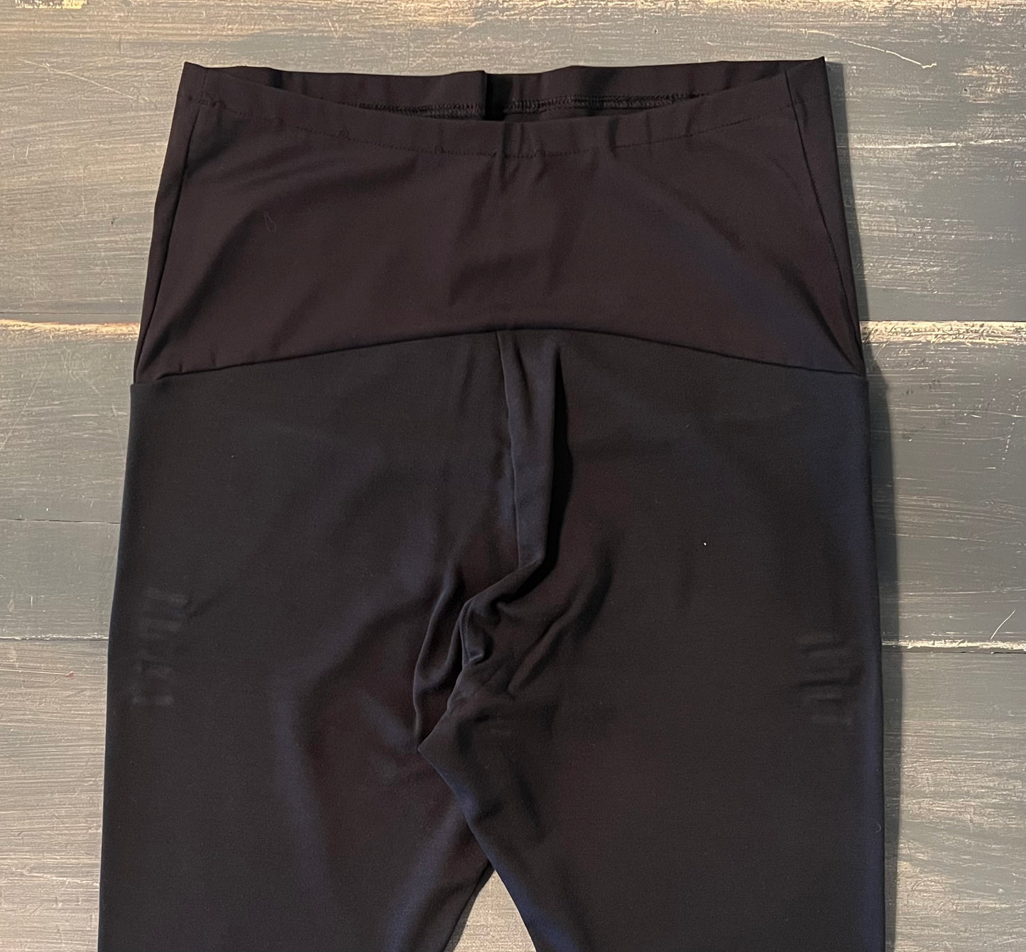 Active full panel 24" cropped leggings, Black
