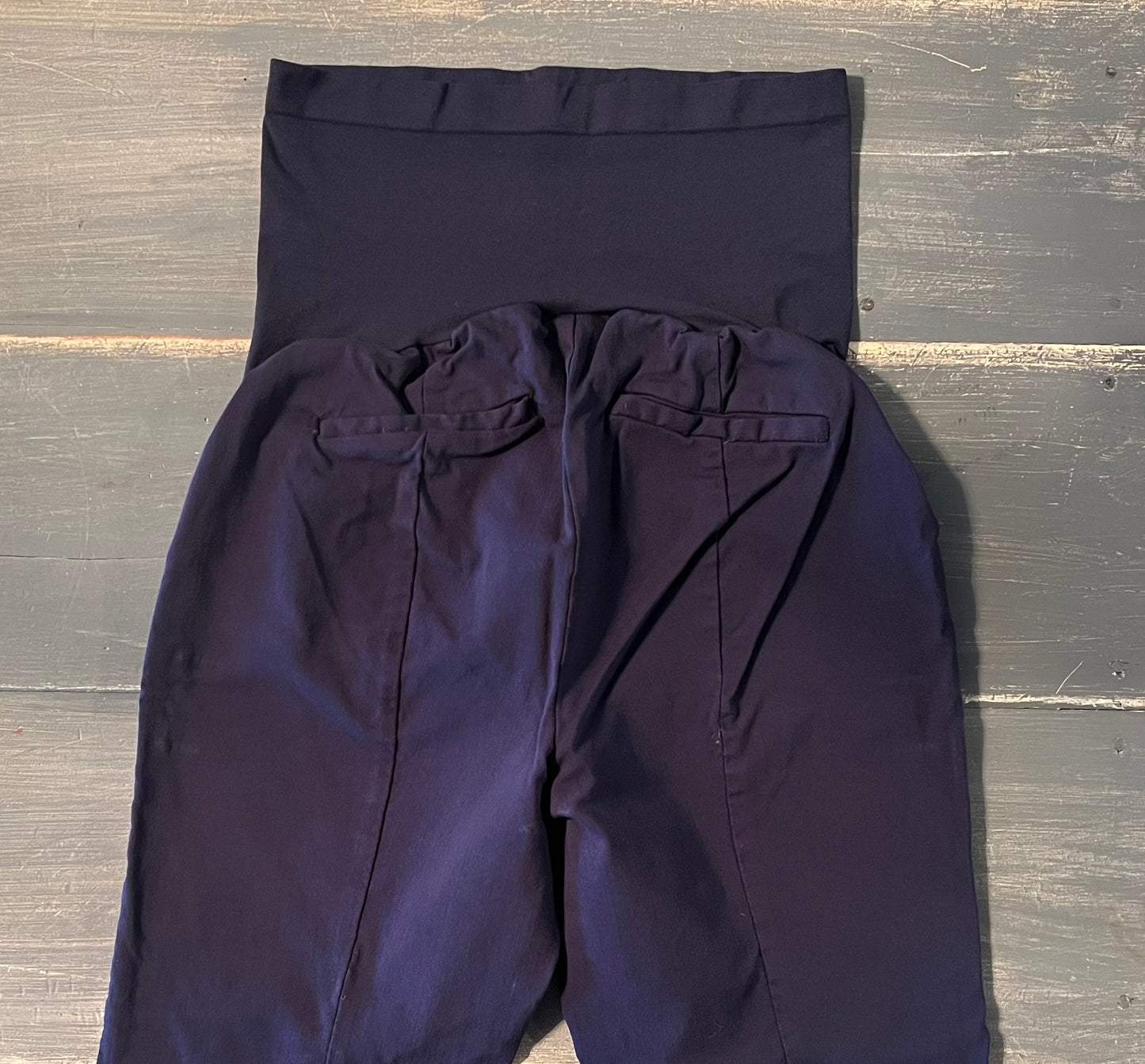 Full panel 26” skinny cropped trousers, Multi