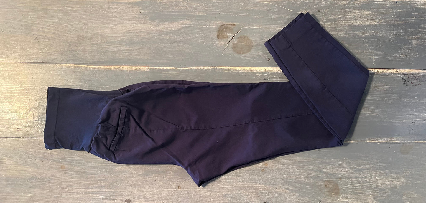 Full panel 26” skinny cropped trousers, Multi