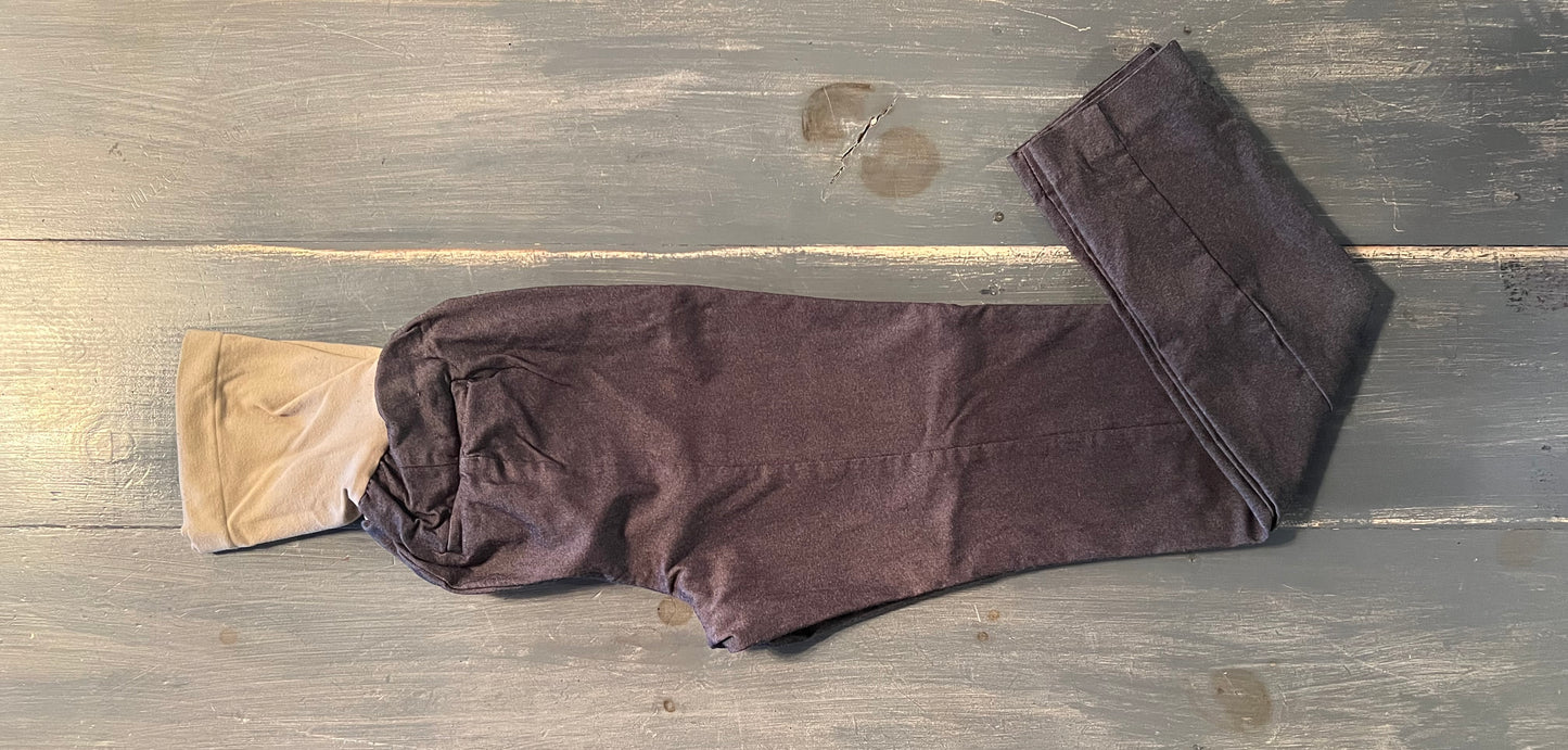 Full panel 26” skinny cropped trousers, Multi