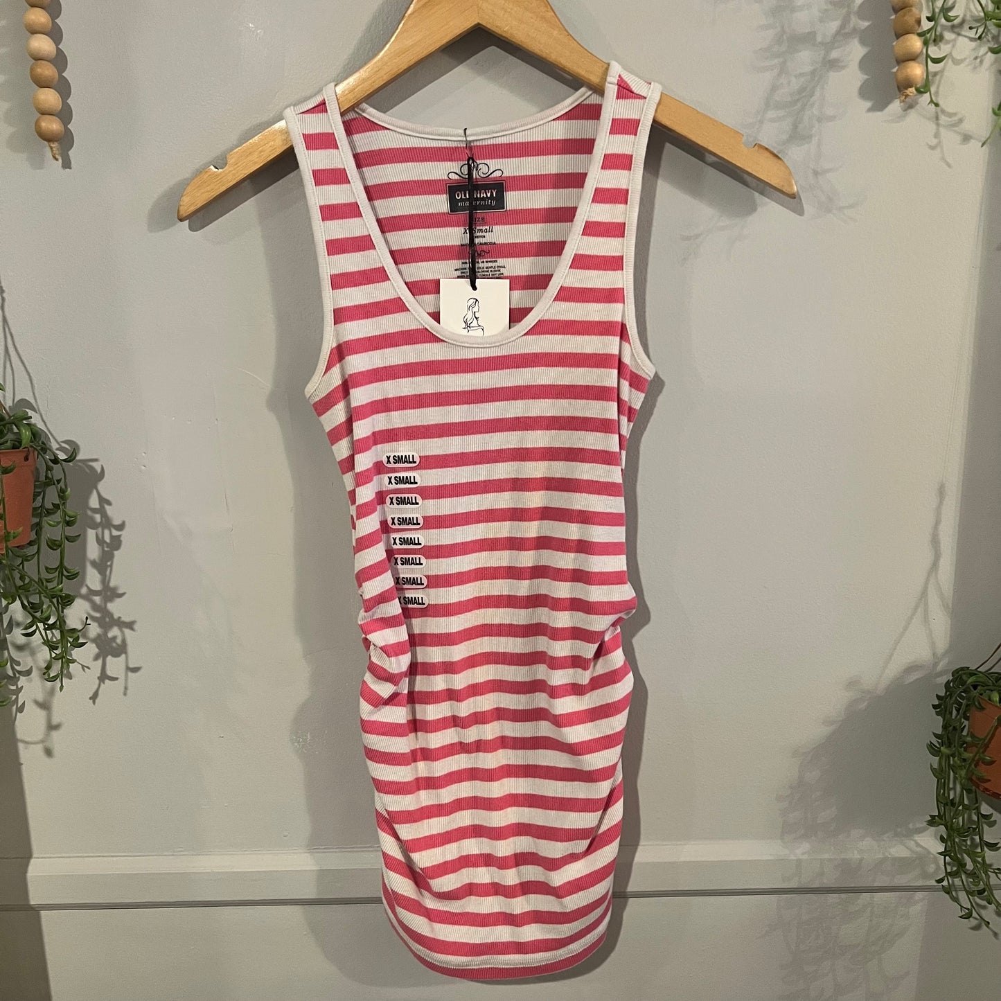 Essential ribbed knit scoop neck tank, Multi
