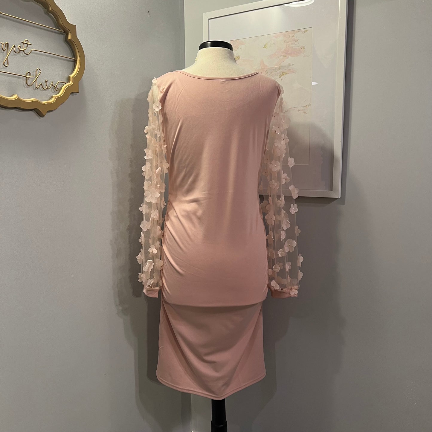 Shimmering Petals in Blush