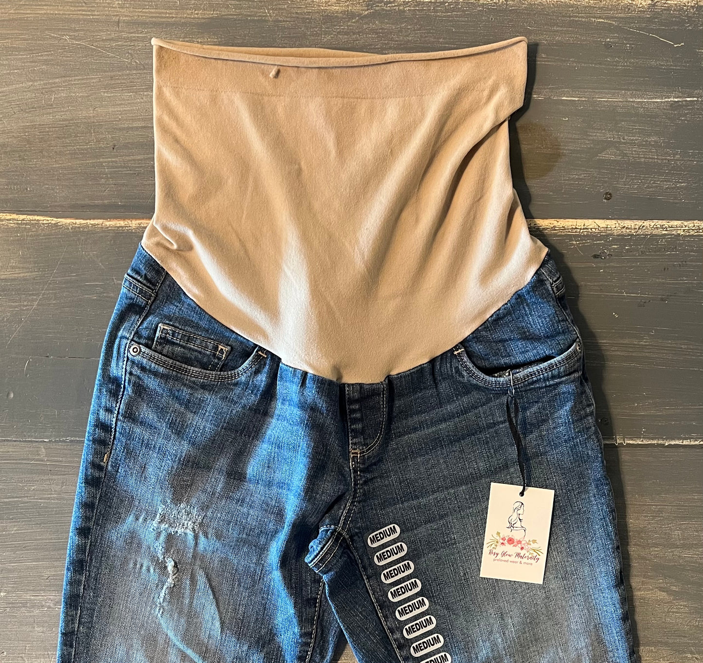 Essential full panel 28" skinny jeans, Multi wash