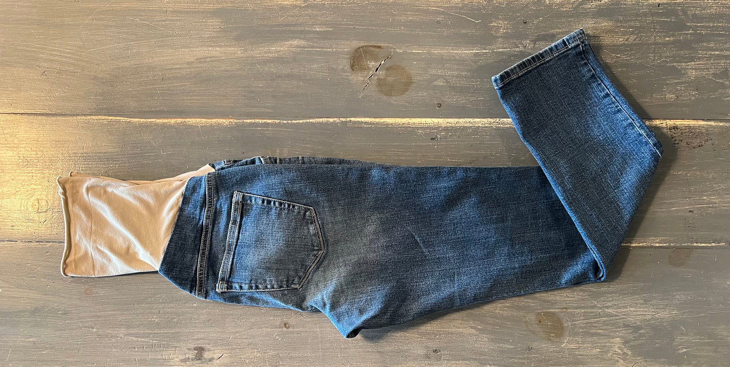 Essential full panel 28" skinny jeans, Multi wash