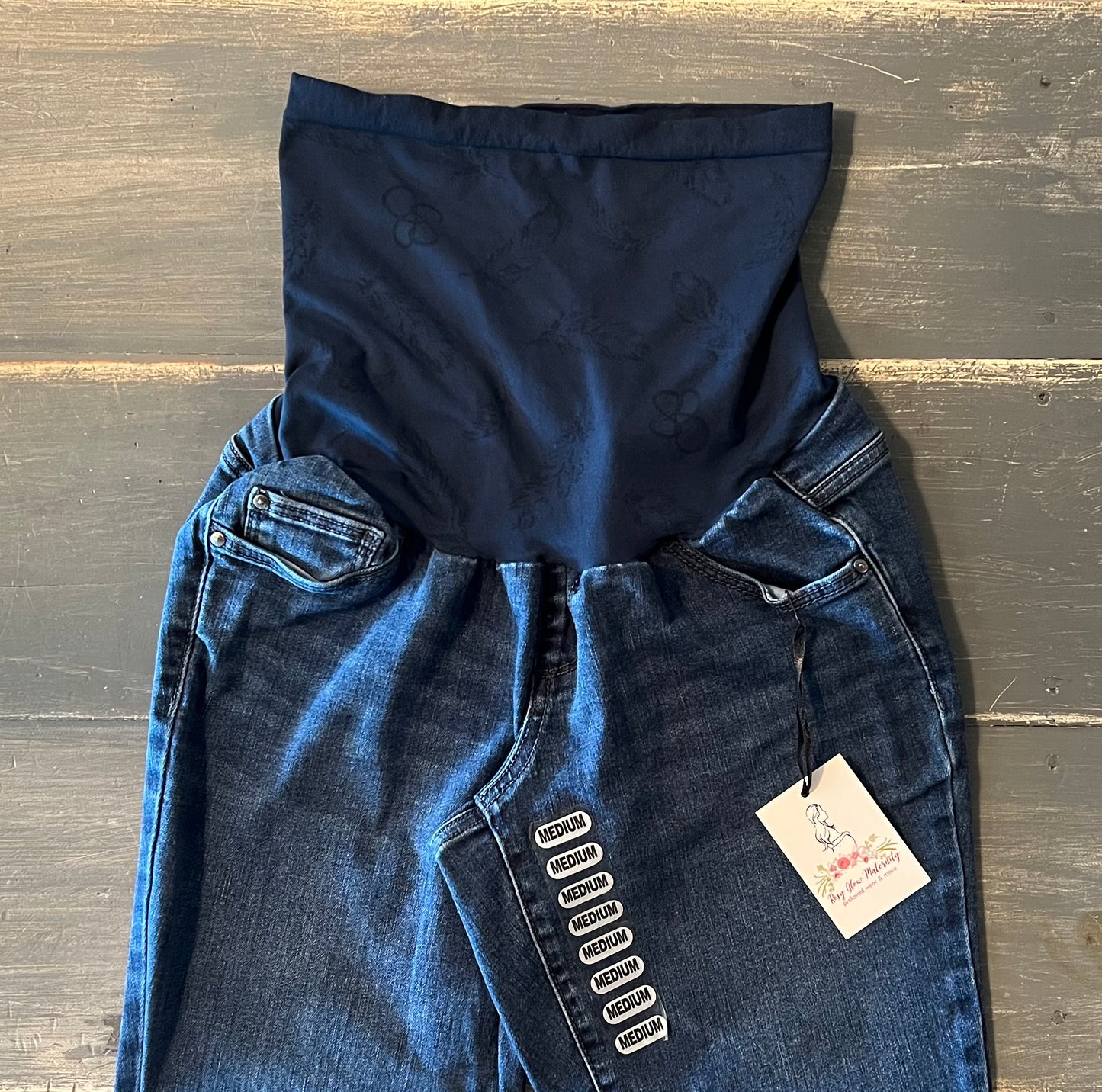 Essential full panel 28" skinny jeans, Dark wash