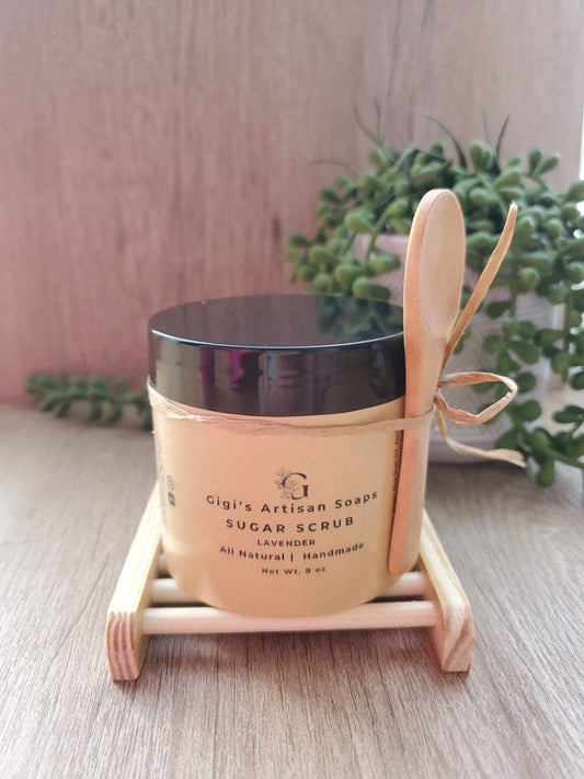 All-natural body sugar scrub, Asst'd