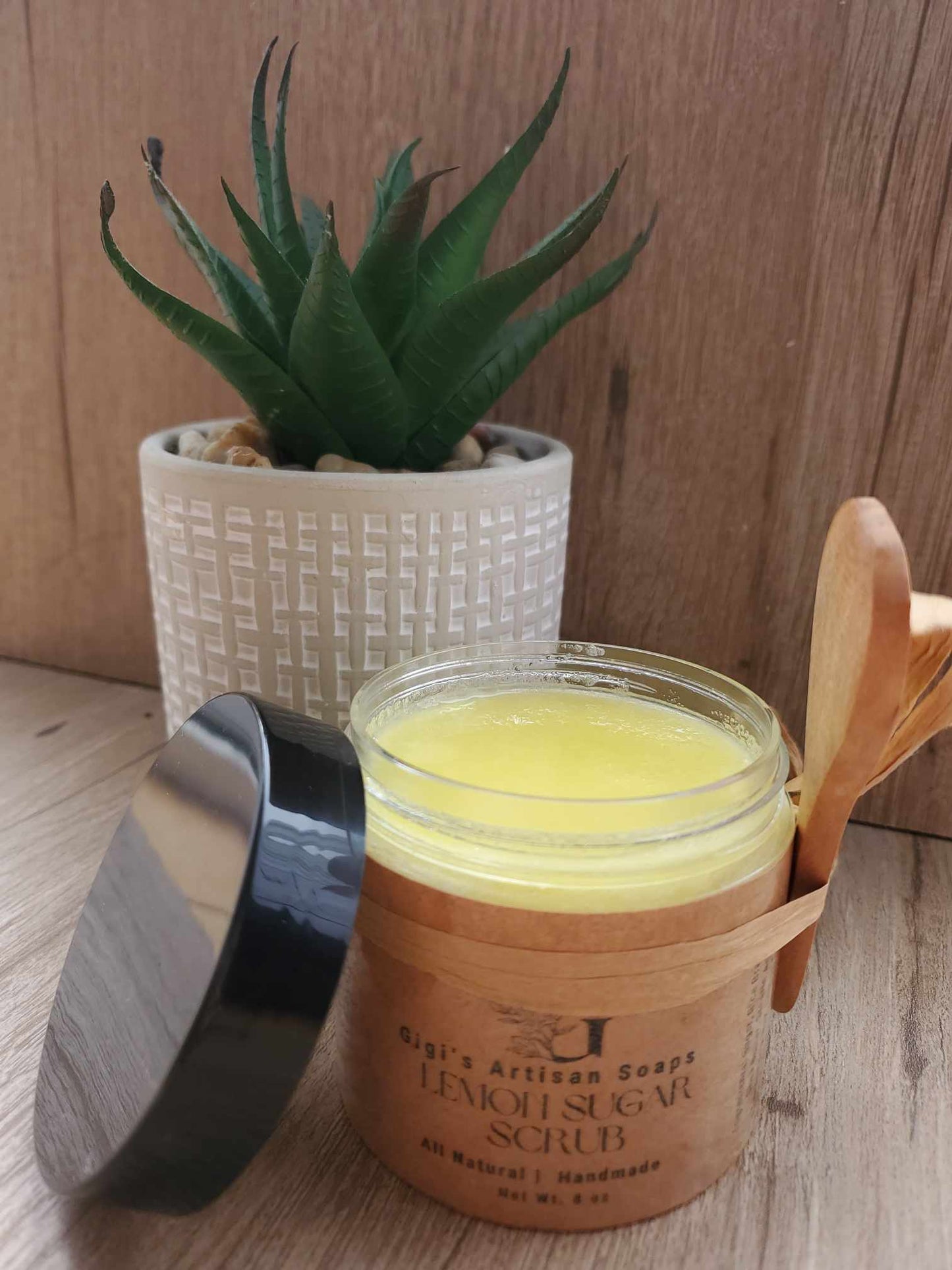 All-natural body sugar scrub, Asst'd
