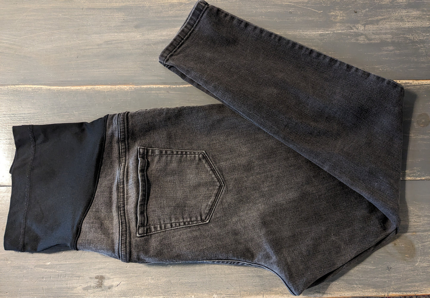 Full panel 27" skinny jeans, Multi wash