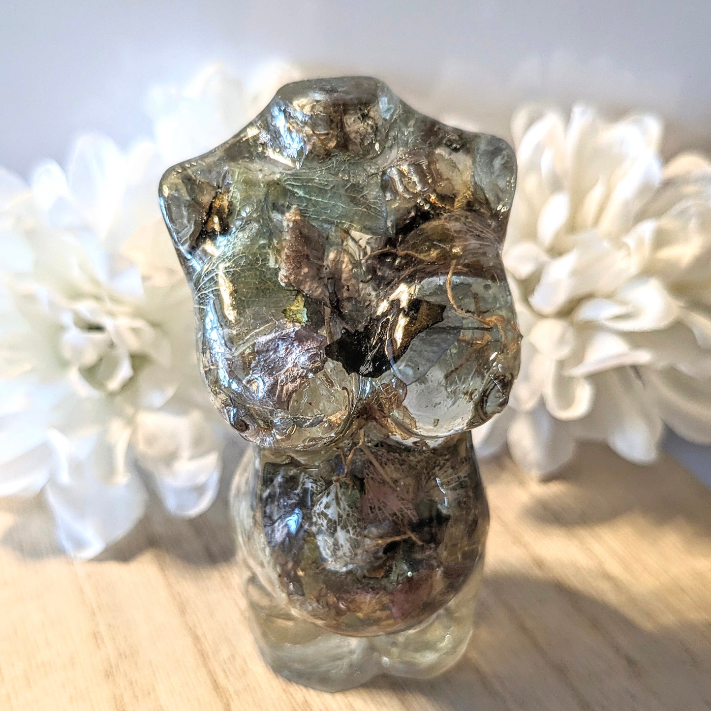 Greek Goddess Resin Statuette, Asst'd