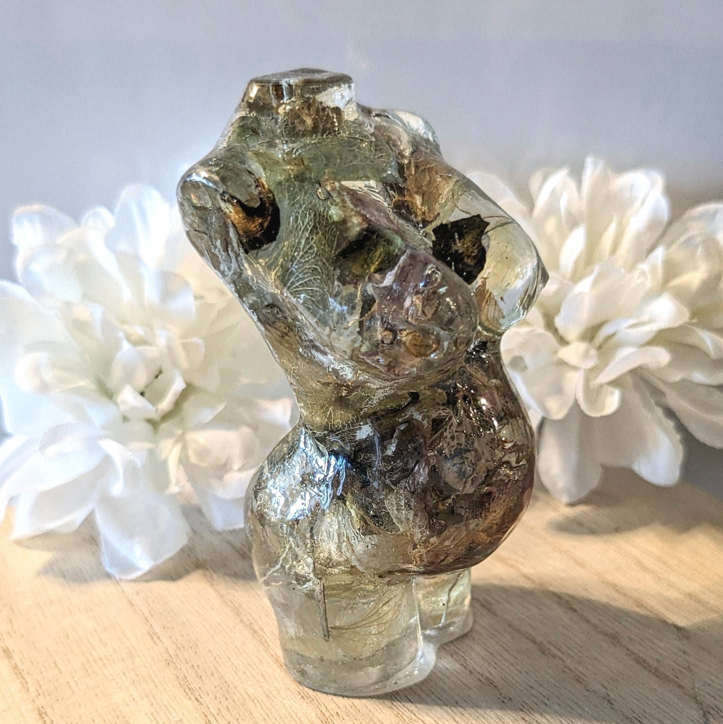 Greek Goddess Resin Statuette, Asst'd