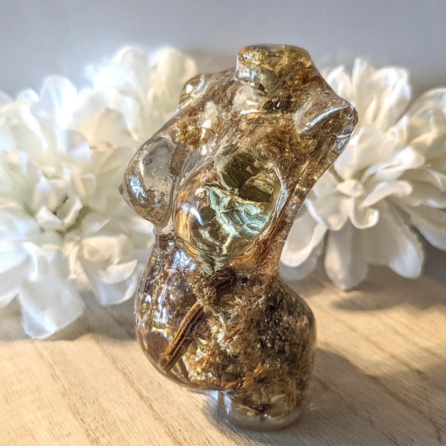 Greek Goddess Resin Statuette, Asst'd