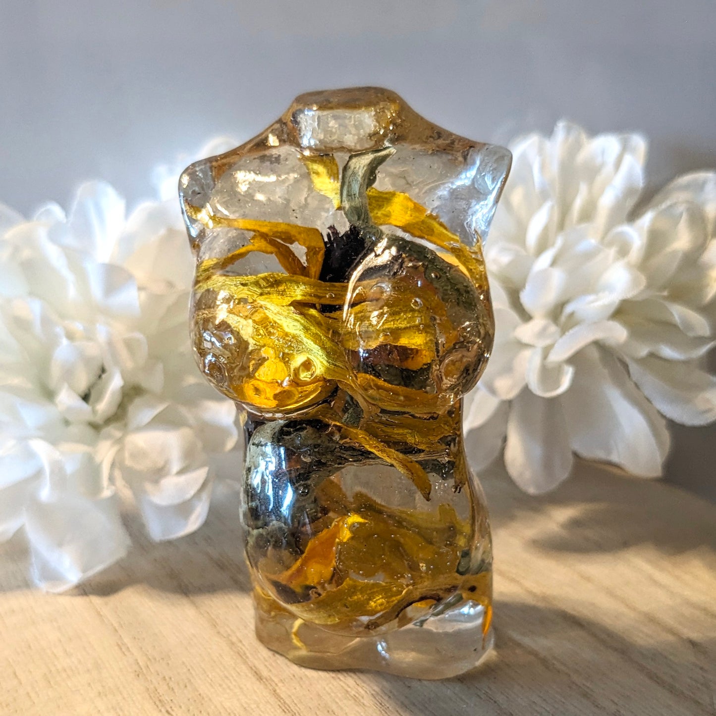 Greek Goddess Resin Statuette, Asst'd