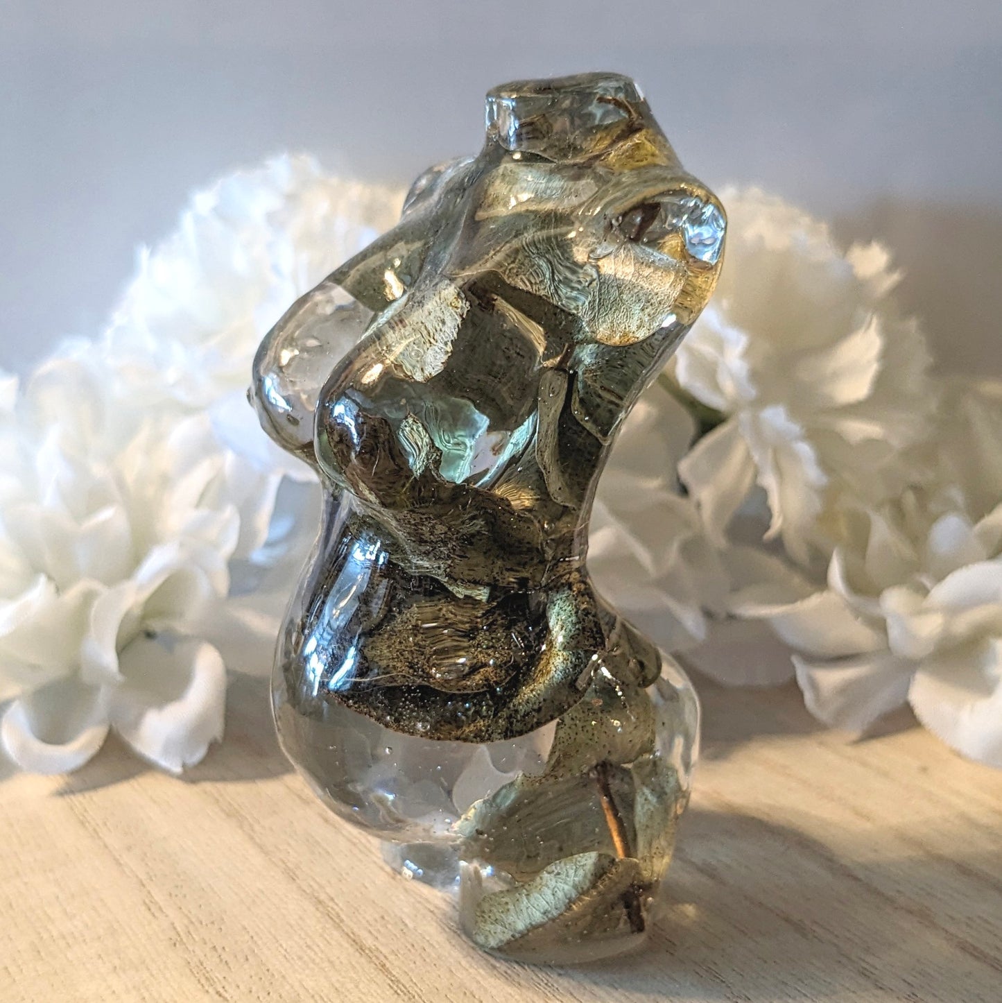 Greek Goddess Resin Statuette, Asst'd
