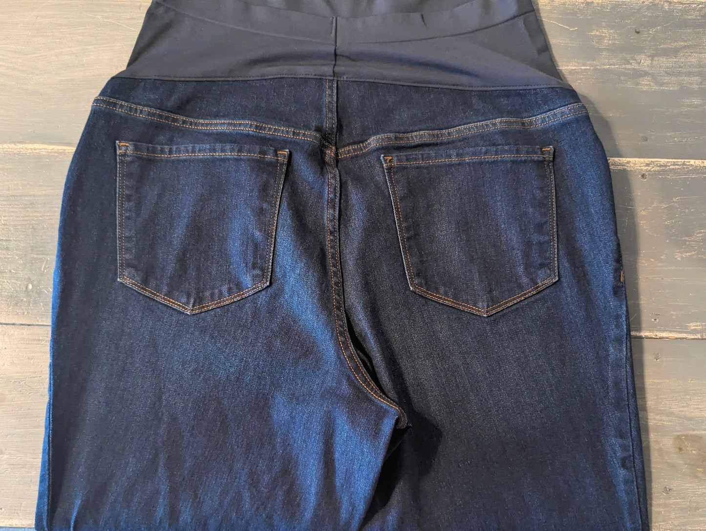 Full panel 31" bootcut jeans, Multi wash