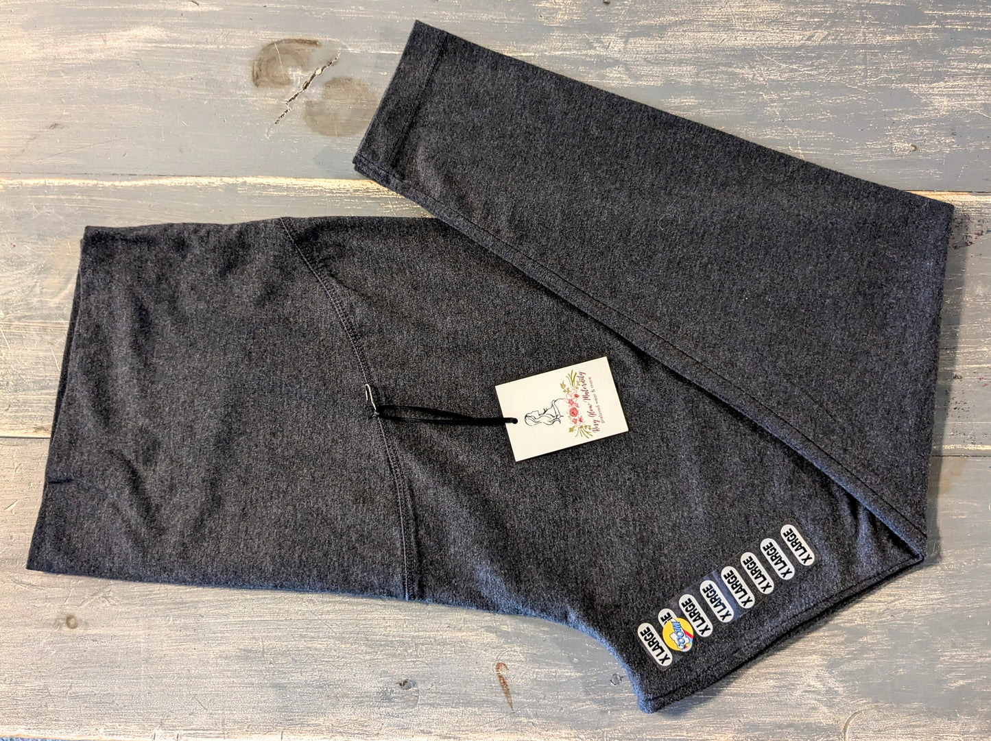 Full panel 4-way 25" leggings, Charcoal