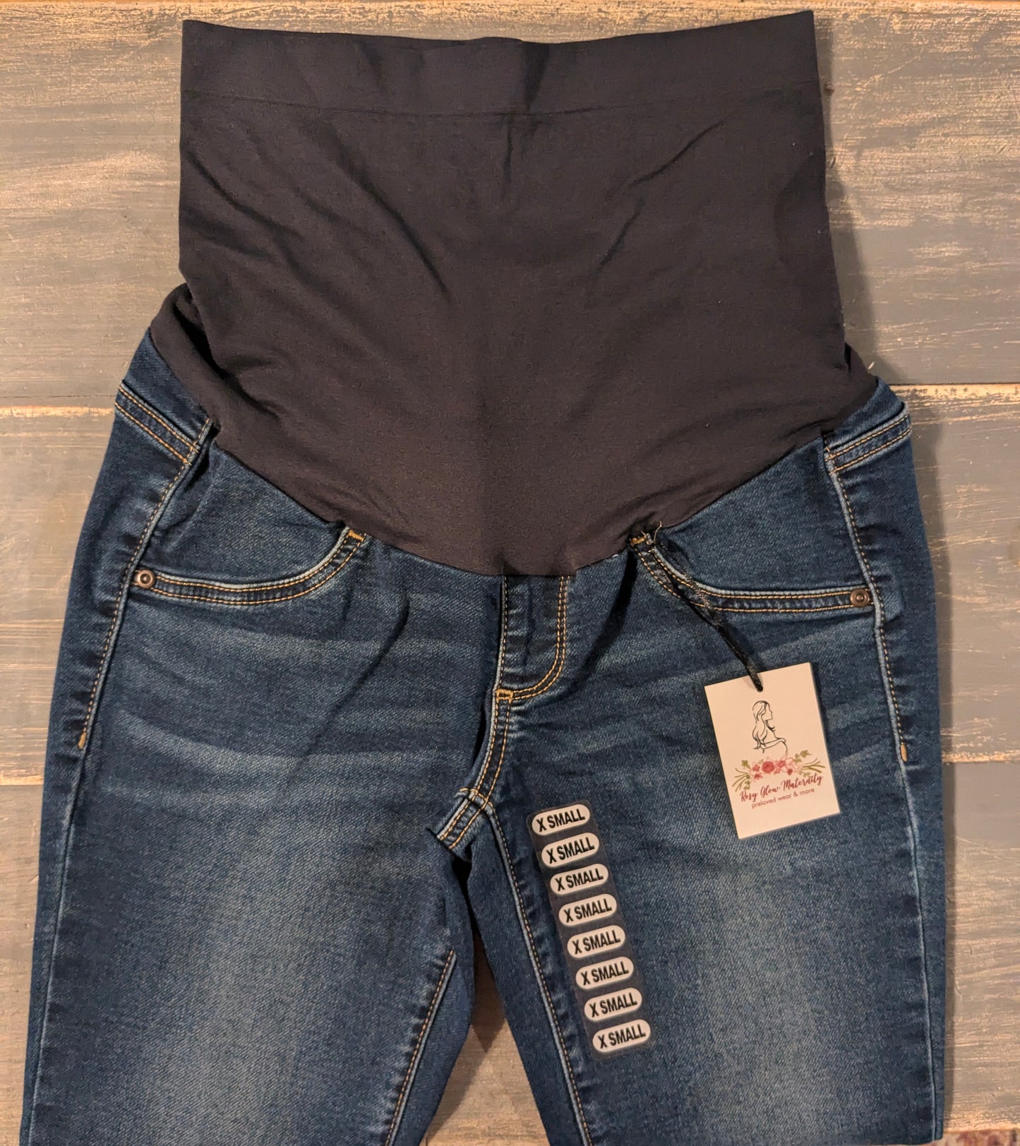 Full panel 25" skinny jeans, Multi wash