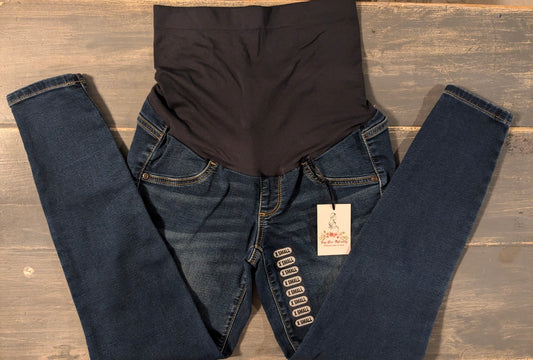 Full panel 25" skinny jeans, Multi wash