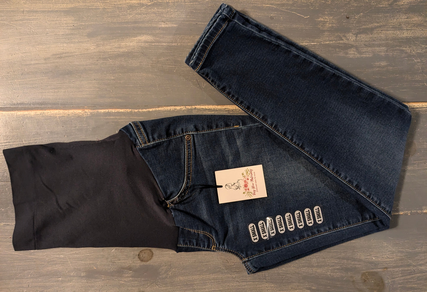 Full panel 25" skinny jeans, Multi wash