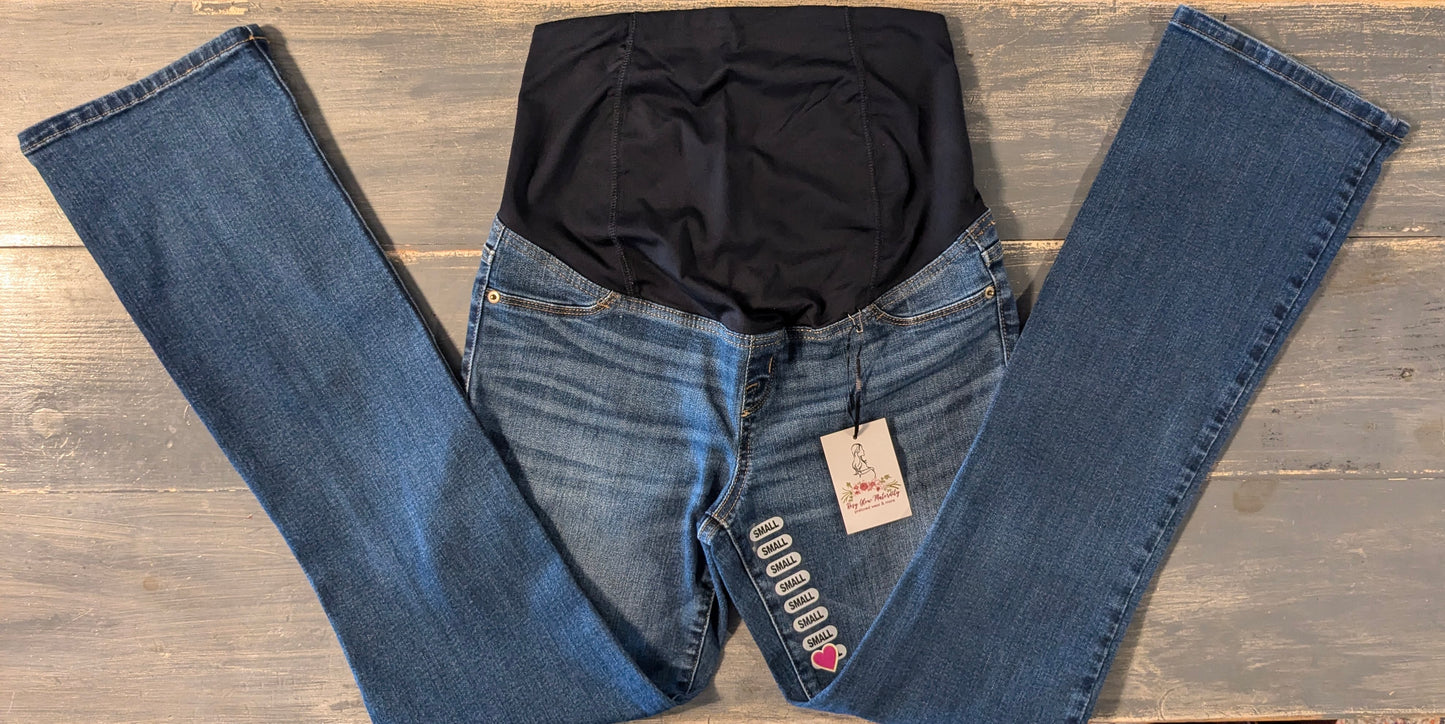 Convertible panel 30" bootcut jeans, Medium wash