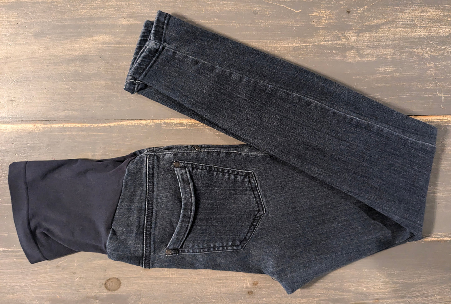 Full panel 25" skinny jeans, Medium wash