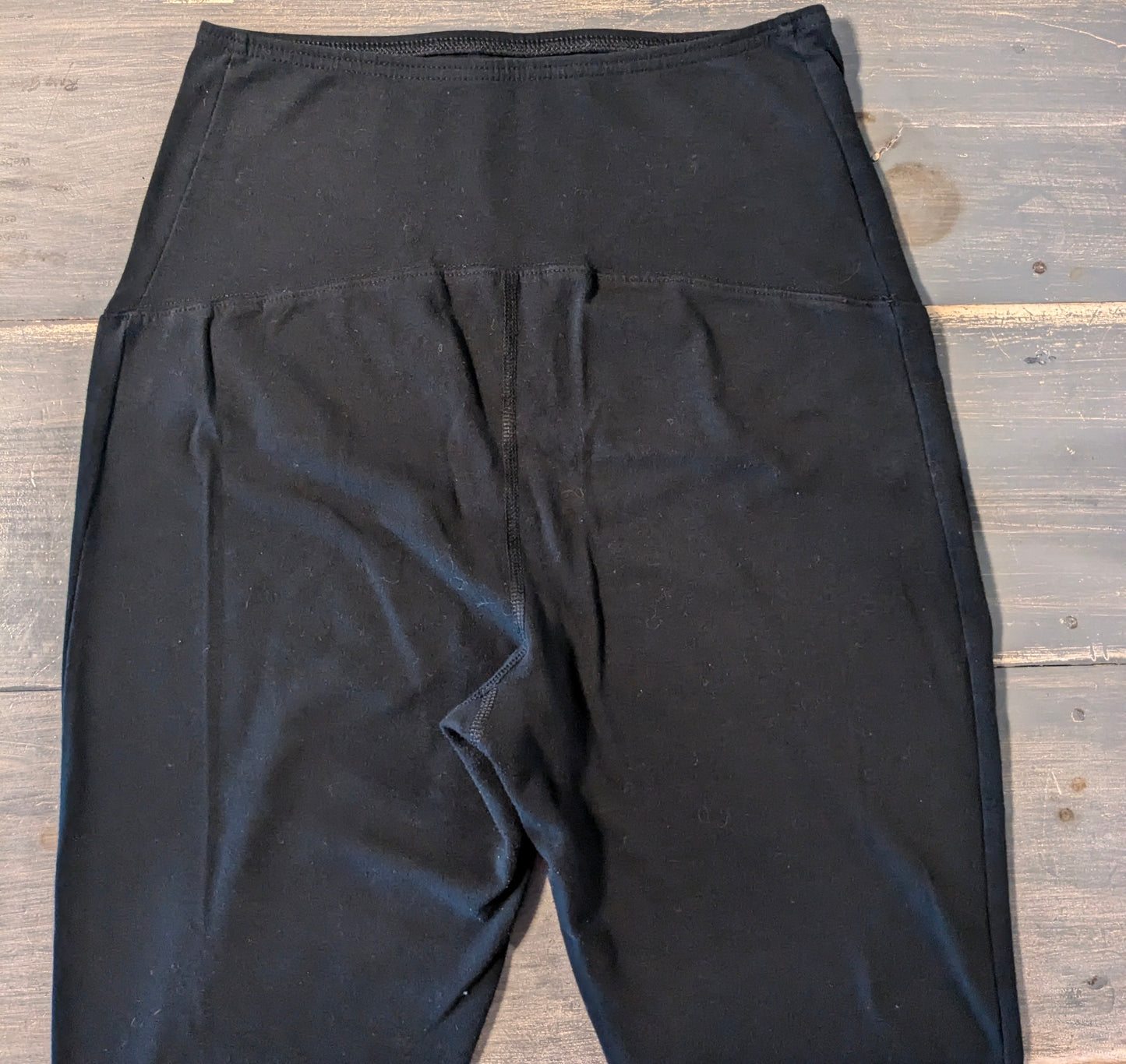 Essential full panel 20" cropped leggings, Black