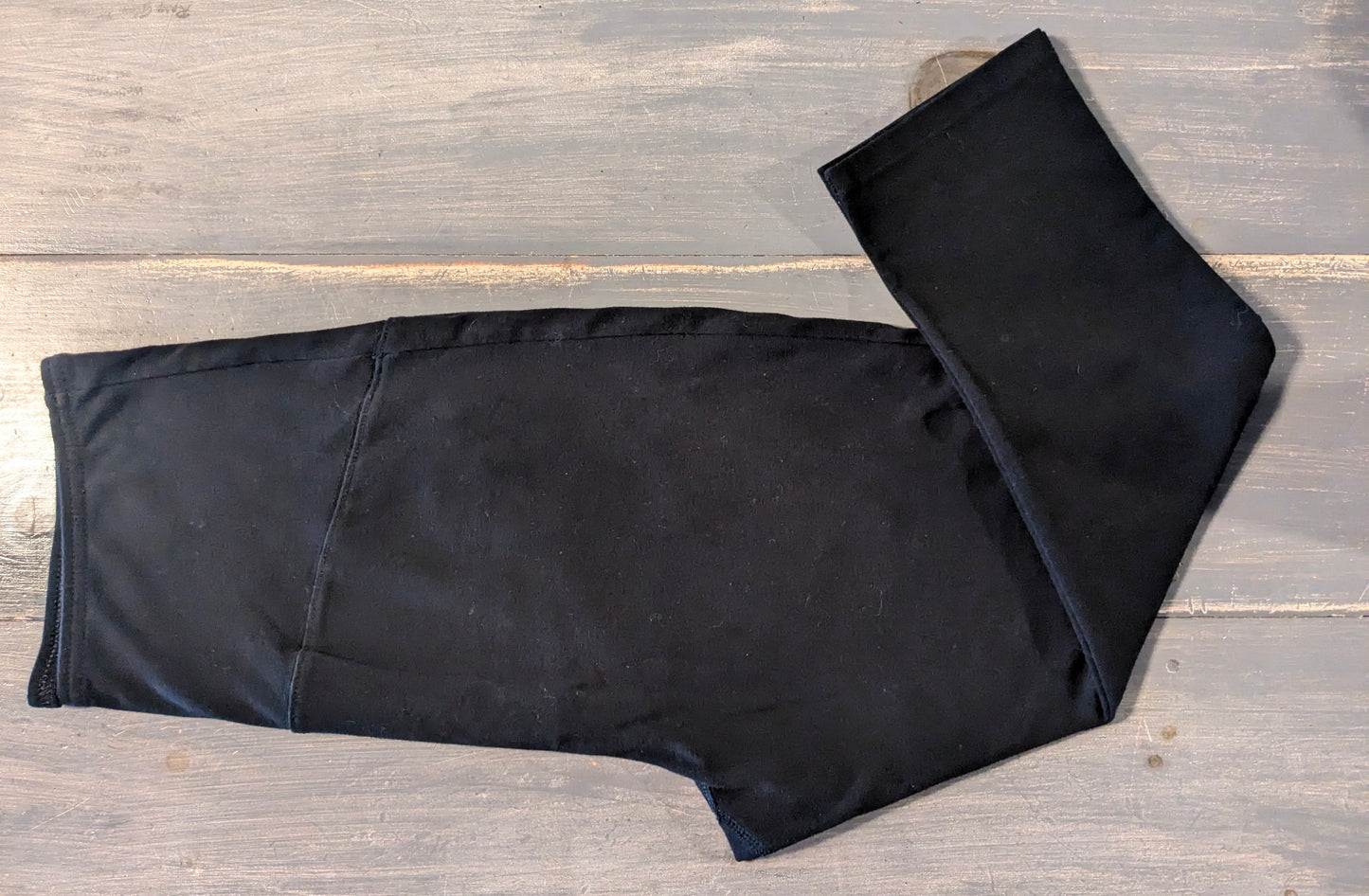 Essential full panel 20" cropped leggings, Black